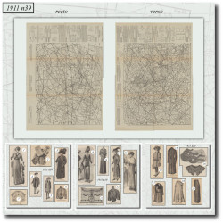 1911 N°39 Sewing patterns...