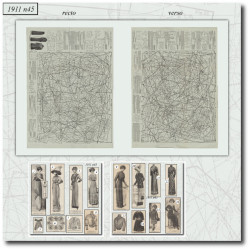 1911 N°45 Sewing patterns...