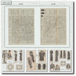 1911 N°52 Sewing patterns...