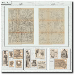 1912 N°21 Sewing patterns...