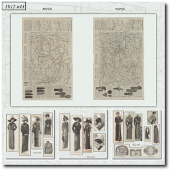 1912 N°43 Sewing patterns...