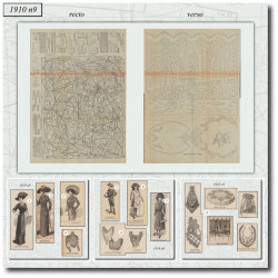 1910 N°9 Patrons A3 La mode...