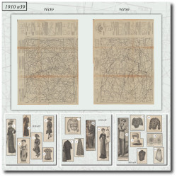 1910 N°39 Sewing patterns...