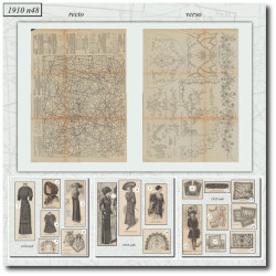 1910 N°48 Sewing patterns...
