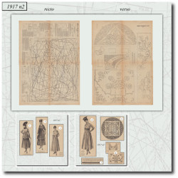 1917 N°2 Patrons A3 La mode...