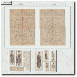 1917 N°4 Patrons A3 La mode...