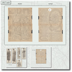 1917 N°44 Sewing patterns...