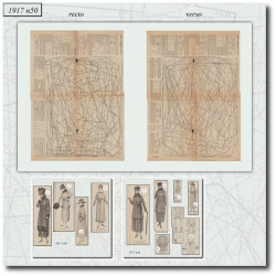 1917 N°50 Sewing patterns...