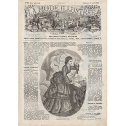 La mode illustrée 1871 N°32