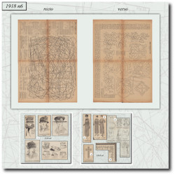 1918 N°6 Patrons A3 La mode...