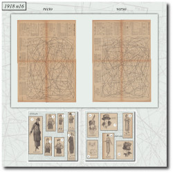 1918 N°16 Patrons A3 La...