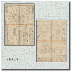 1918 N°38 Sewing patterns...