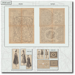 1916 N°41 Sewing patterns...