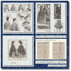 1871 N°26 Sewing patterns...
