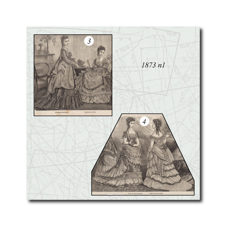 Robe en faye et tulle