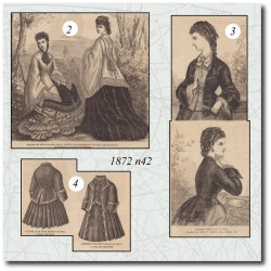 1872 N°42 Patrons A4 La...