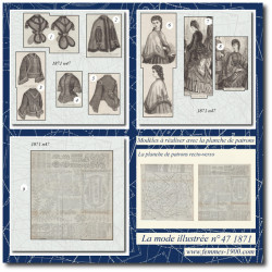 1871 N°47 Sewing patterns...