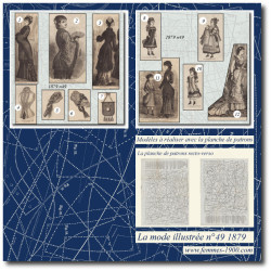 1879 N°49 Sewing patterns...