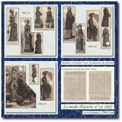 1882 N°14 Patrons A4 La...