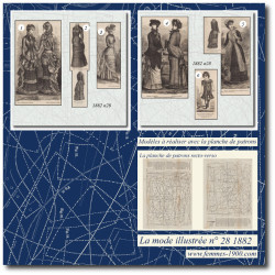 1882 N°28 Patrons A4 La...