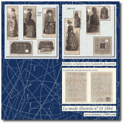 1884 N°18 Patrons A4 La...