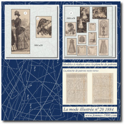 1884 N°20 Patrons A4 La...