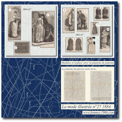 1884 N°27 Patrons A4 La...