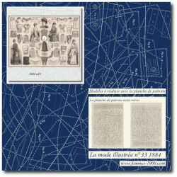 1884 N°33 Sewing patterns...