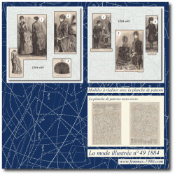 1884 N°49 Patrons A4 La...