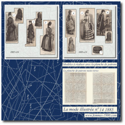 1885 N°14 Patrons A4 La...