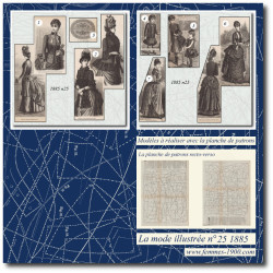 1885 N°25 Patrons A4 La...