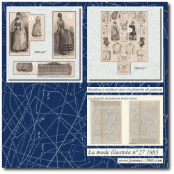 1885 N°27 Patrons A4 La...