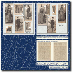 1889 N°31 Patrons A4 La...