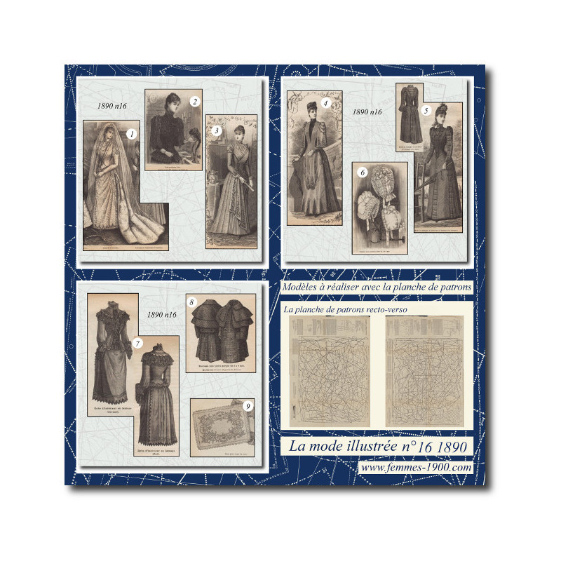 Toilette de mariée 1890