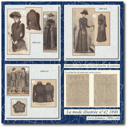 1890 N°42 Patrons A4 La...