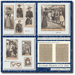 1891 N°25 Patrons A4 La...