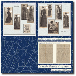 1891 N°40 Patrons A4 La...