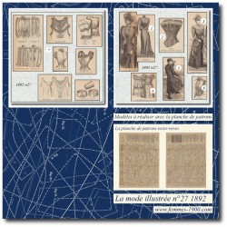 1892 N°27 Patrons A4 La...