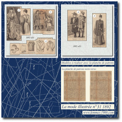 1892 N°31 Patrons A4 La...