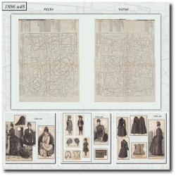 1886 N°48 Sewing patterns...