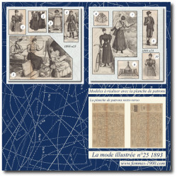 1893 N°25 Patrons A4 La...