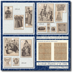 1894 N°26 Patrons A4 La...