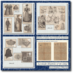 1894 N°28 Patrons A4 La...