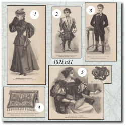 1895 N°51 Patrons A4 La...