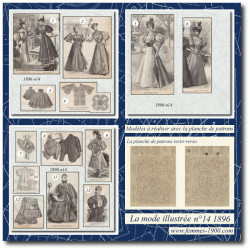 1896 N°14 Patrons A4 La...