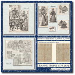 1896 N°18 Patrons A4 La...