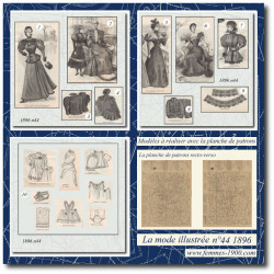 1896 N°44 Patrons A4 La...