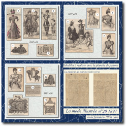 1897 N°20 Patrons A4 La...