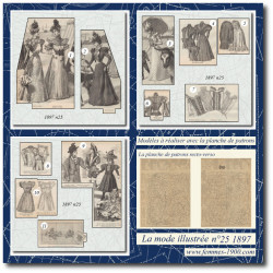 1897 N°25 Patrons A4 La...