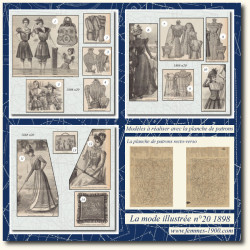 1898 N°20 Patrons A4 La...